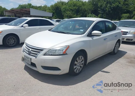 2013 Nissan Sentra Sv from USA, damaged, VIN 3N1AB7AP5DL681304